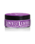 Sensuva Love & Luster Kissable Violet Diamond Dust Jar - 2 oz