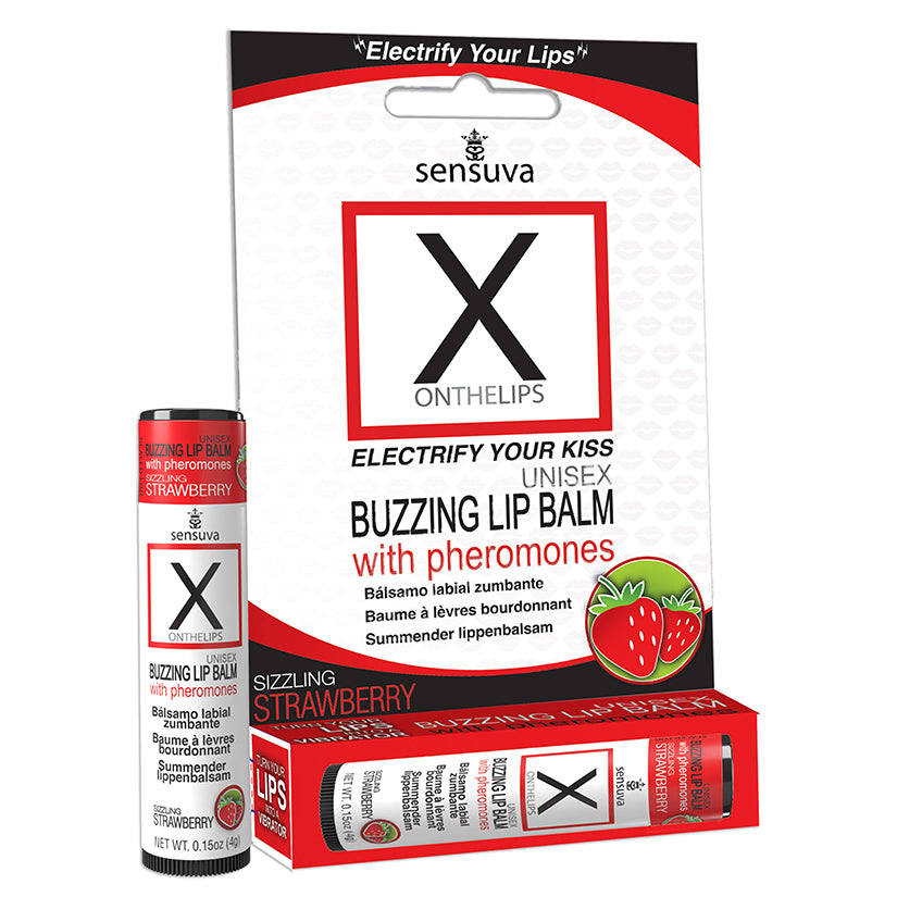Sensuva X on the LIPS with Pheromones-Strawberry