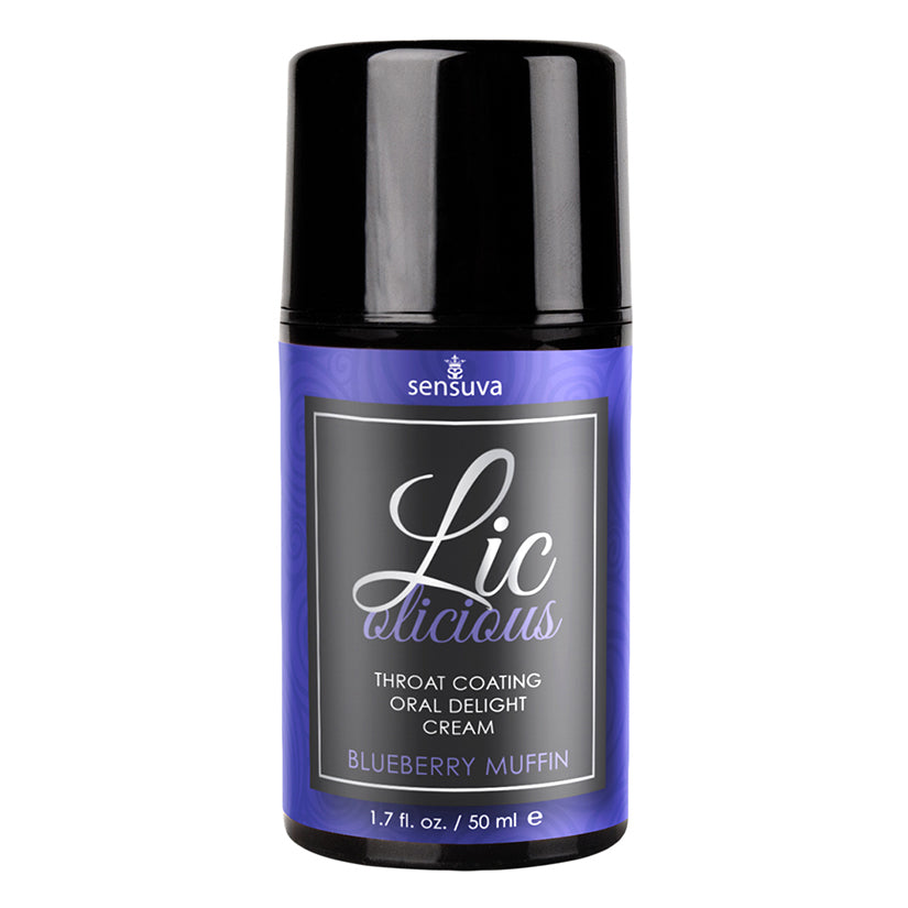 Lic-O-Licious Oral Delight Cream-Blueberry Muffin 1.7oz