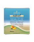 Sensuva Natural Water Based Personal Moisturizer Single Use Packet - 6 ml Peach