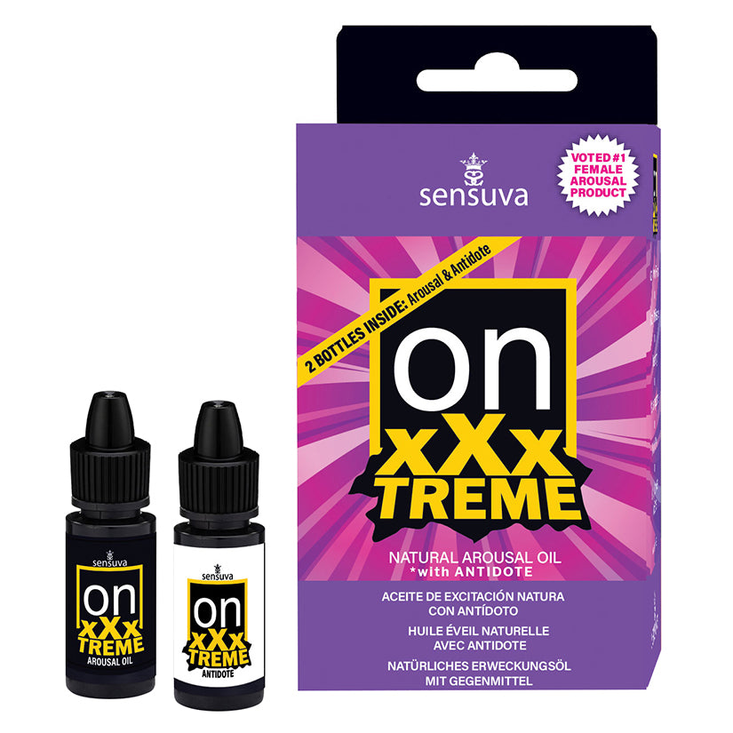 Sensuva On xXxTreme Arousal Oil 5ml Medium Box