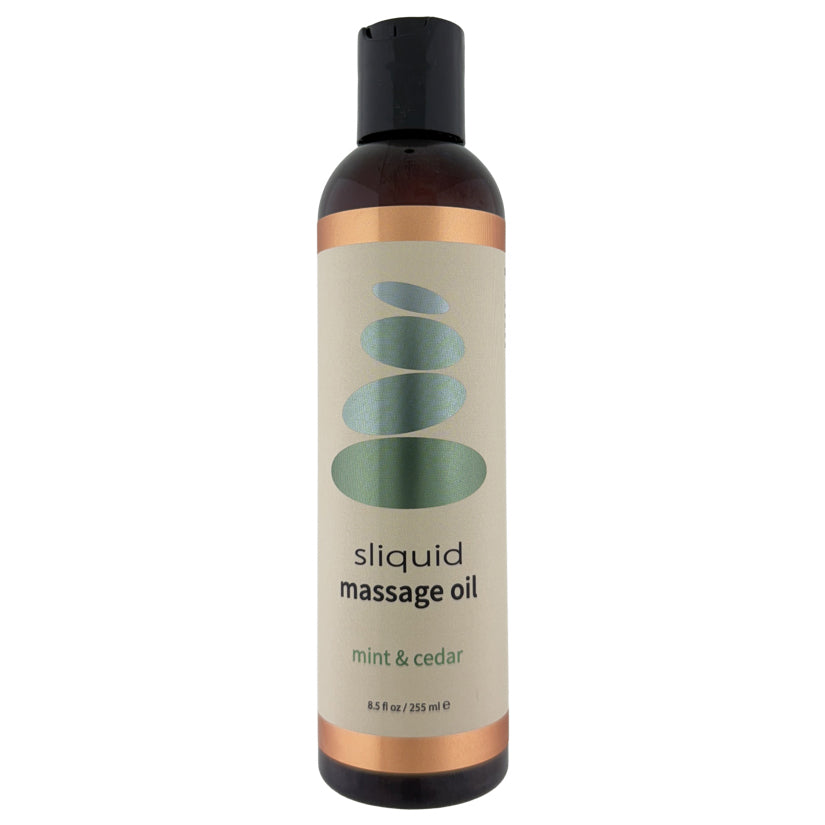 Sliquid Balance Massage Oil-Cedar Mint 8.5oz [WS $12.00]