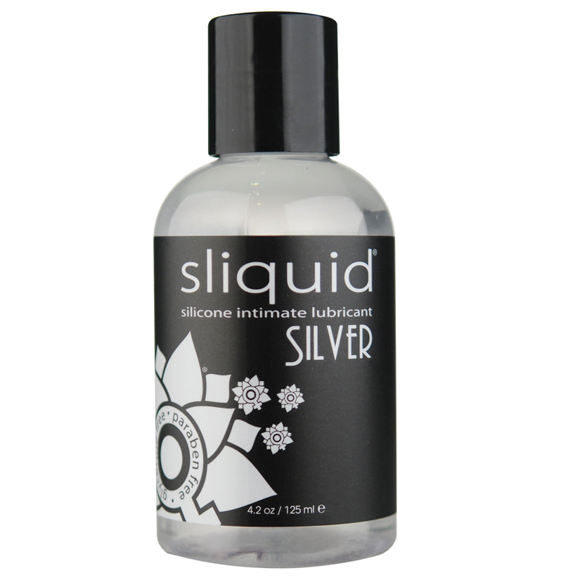 Sliquid Silver Enhanced Silicone Lube 4.2oz [WS $16.00]