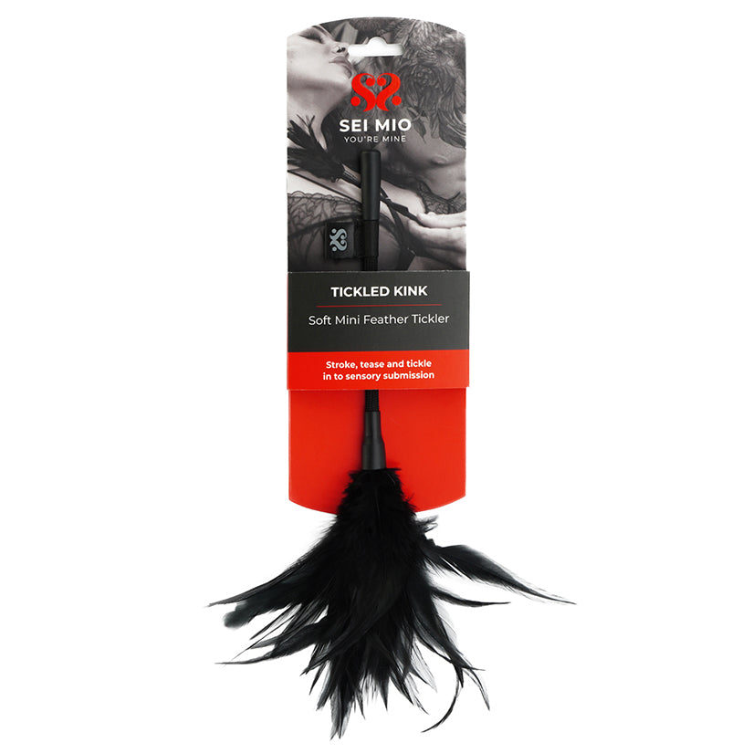 SEI MIO Tickled Kink Soft Mini Feather Tickler