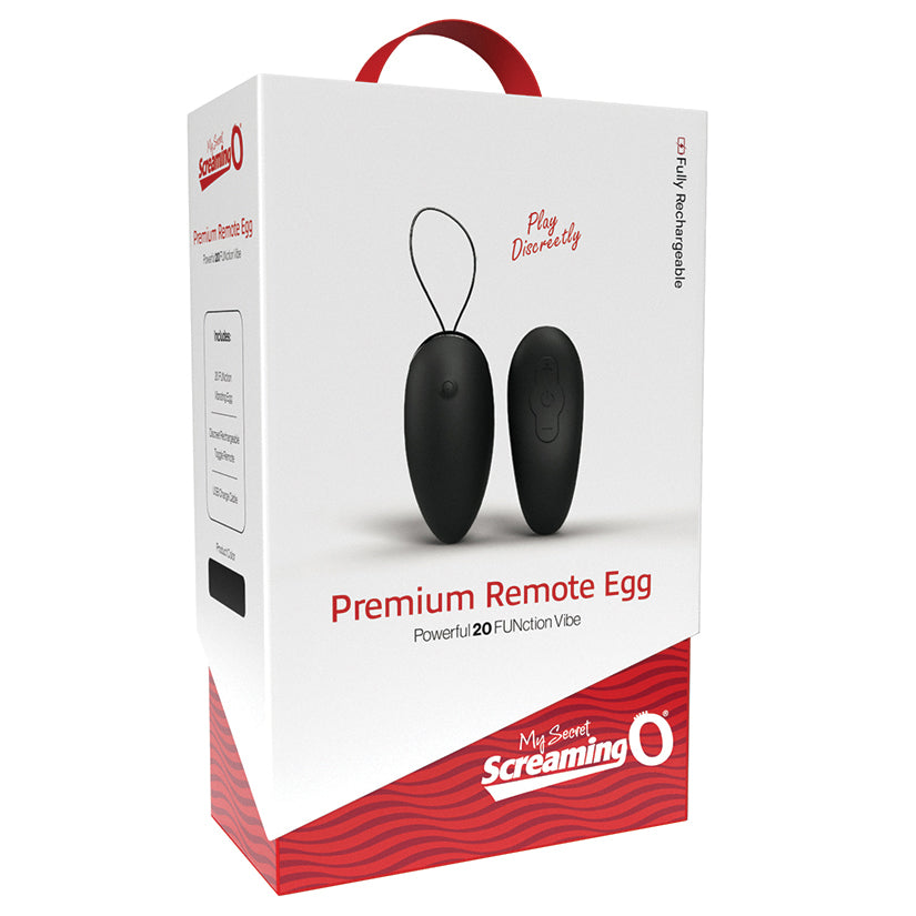 Screaming O My Secret Premium Remote Egg-Black [WS $43.10]