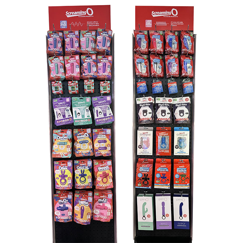 Screaming O Two-Sided Floor Display Best Sellers 2024 [Drop Ship Item]