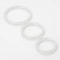 Trinity Silicone Cock Rings Clear