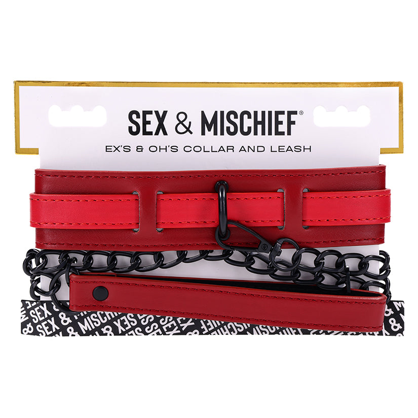 Ex's & Oh's Collar and Leash