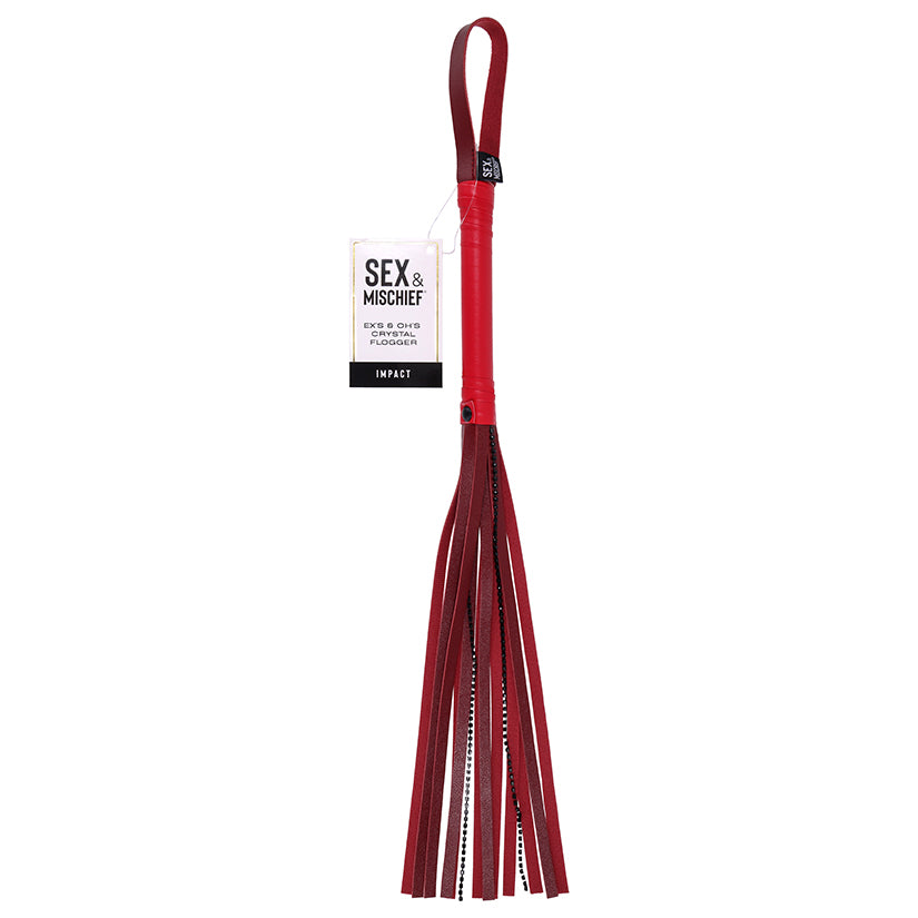 Ex's & Oh's Crystal Flogger