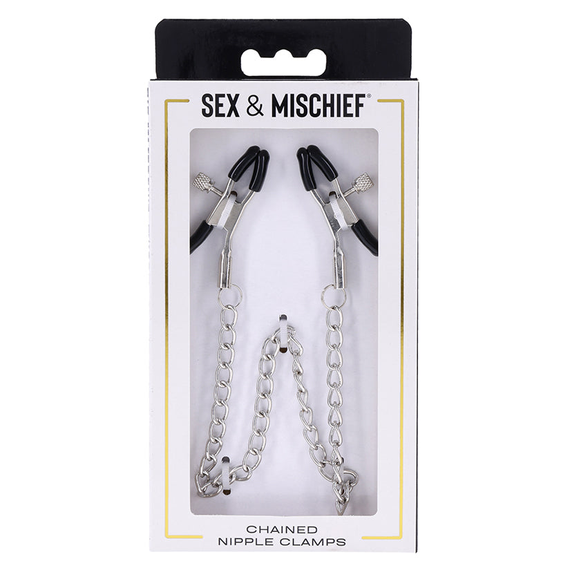 S&M Chained Nipple Clamps