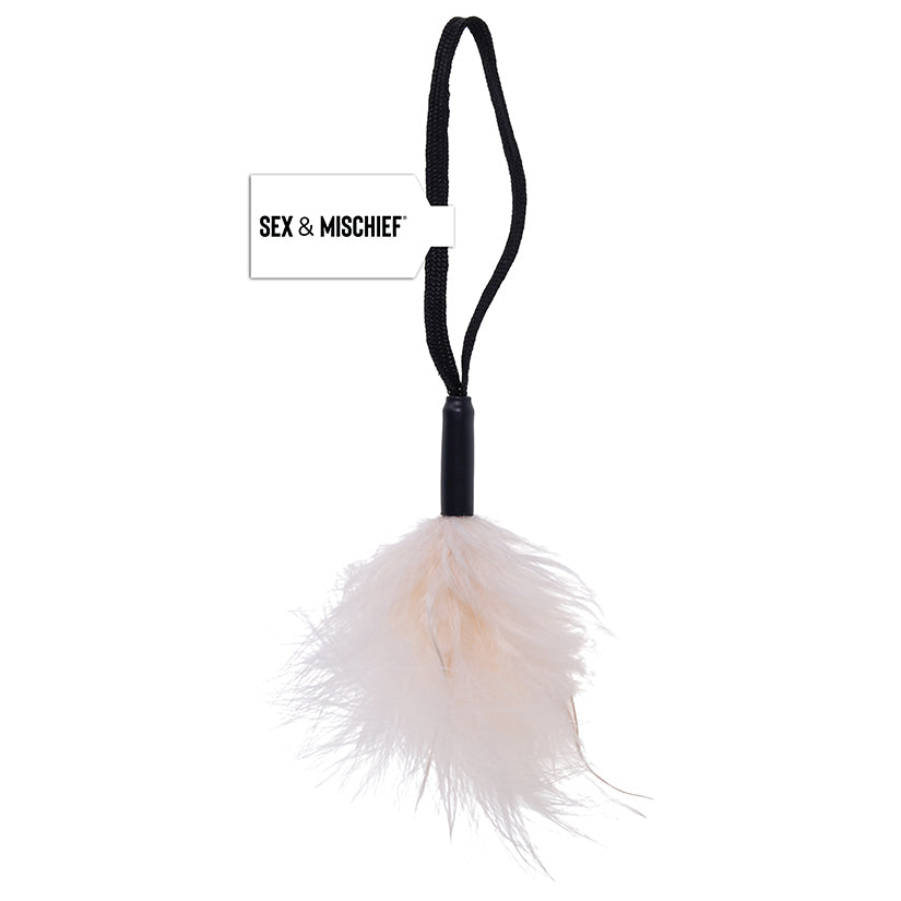 Wrist Feather Tickler-White