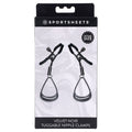 Velvet Noir Tuggable Nipple Clamps