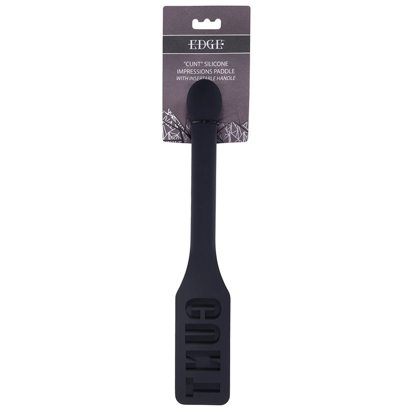 Edge CUNT Silicone Paddle