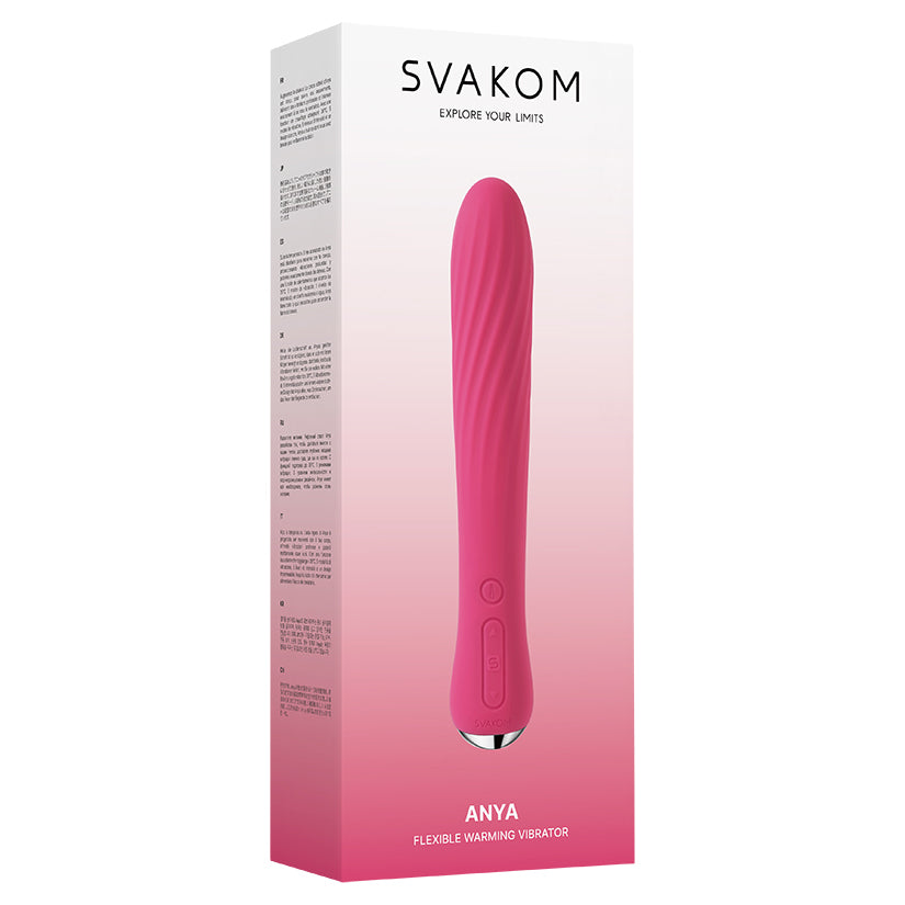 Svakom Anya-Plum Red 7.5" [WS $35.30]