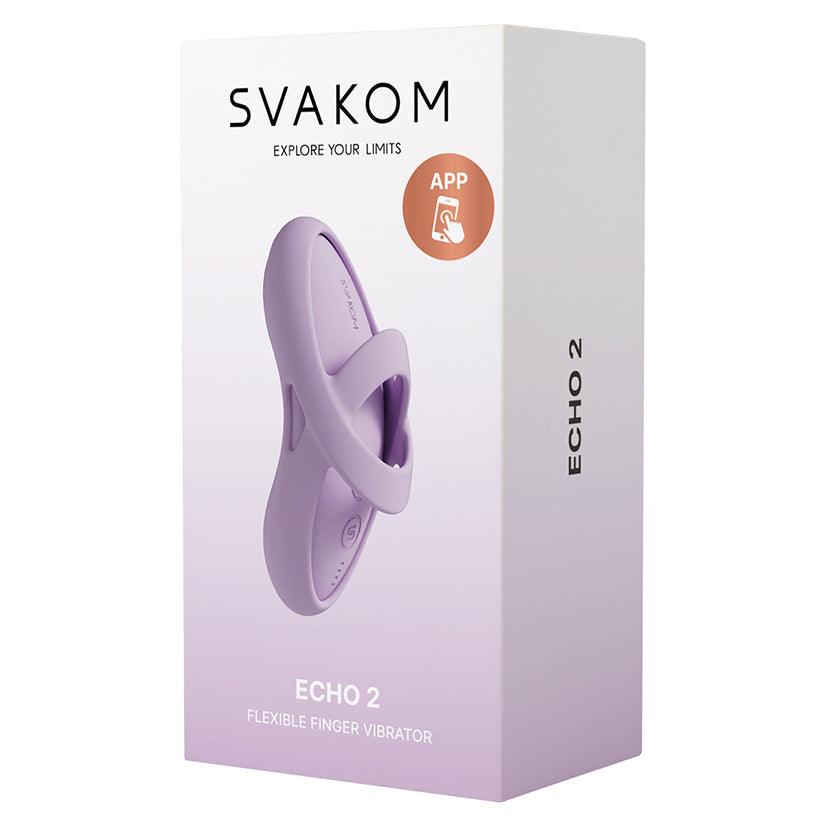 Svakom Echo 2-Pink Lilac [WS $29.00]
