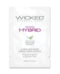 Wicked Sensual Care Simply Hybrid Lubricant - .1 oz