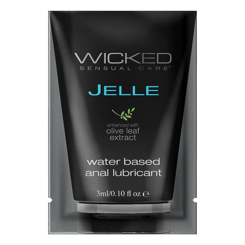 Wicked Sensual Care Jelle Waterbased Anal Lubricant 3ml Foil