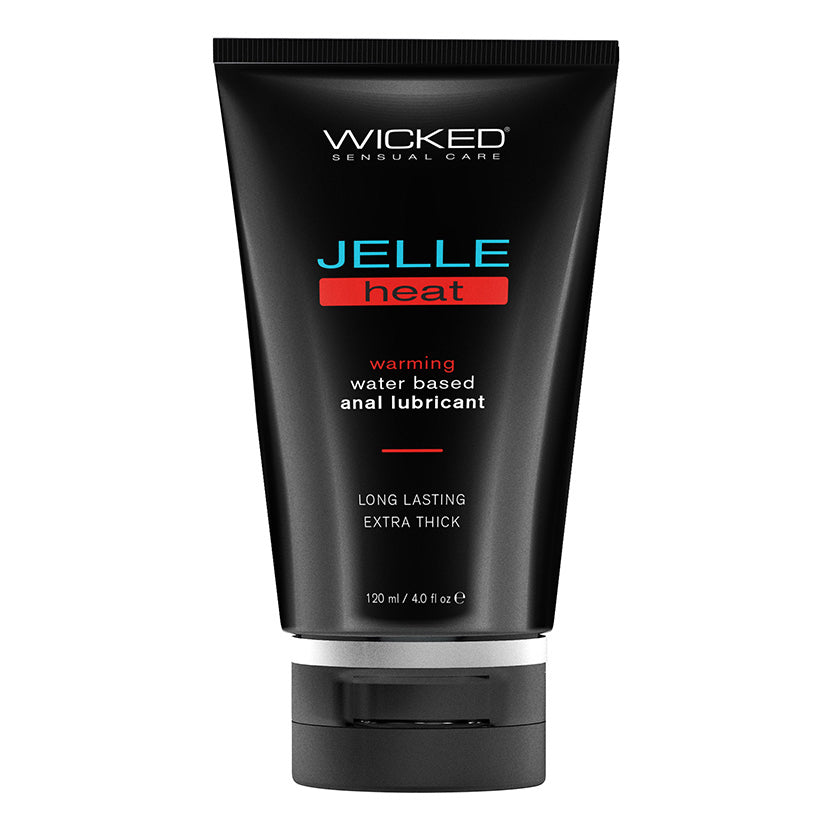 Wicked Sensual Care Jelle Heat Warming Waterbased Anal Lubricant 4oz