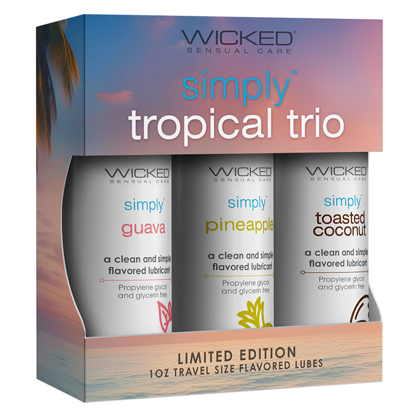 Wicked Sensual Care Sensual Simply Tropical Trio