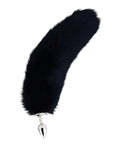Fox Tail Small Plug - Black