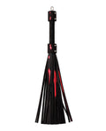 Heat Tease Flogger - Black/Pink