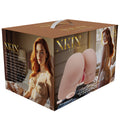 Xkin Elina Rosewood Dual Entry Masturbator-Flesh