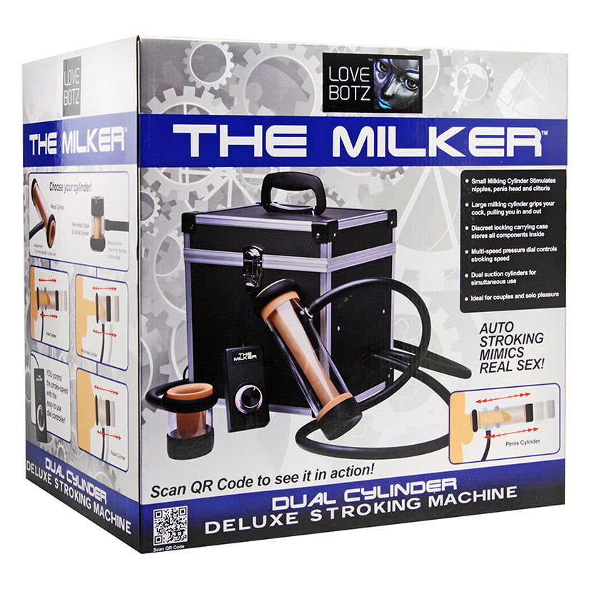 The Milker Dual Cylinder Deluxe Stroking Machine  [DROP SHIP ONLY]