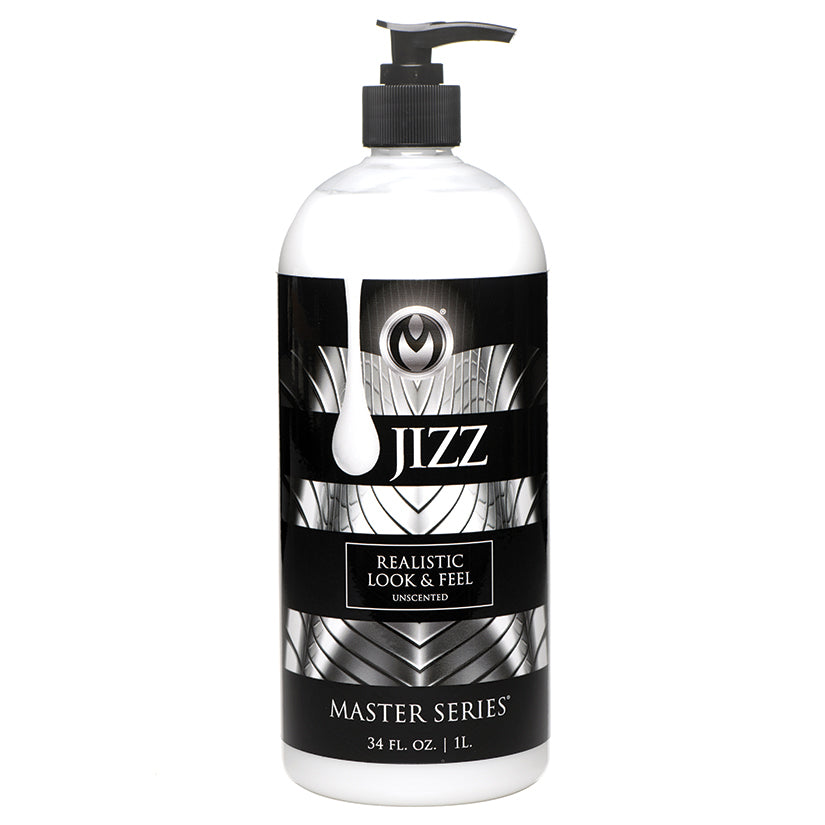 Master Series Jizz Unscented Water Based Lube 34oz [WS $29.95]