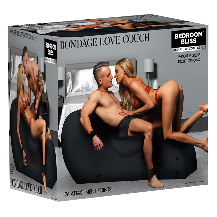 Bondage Love Couch Foam- Black [DROP SHIP ONLY]