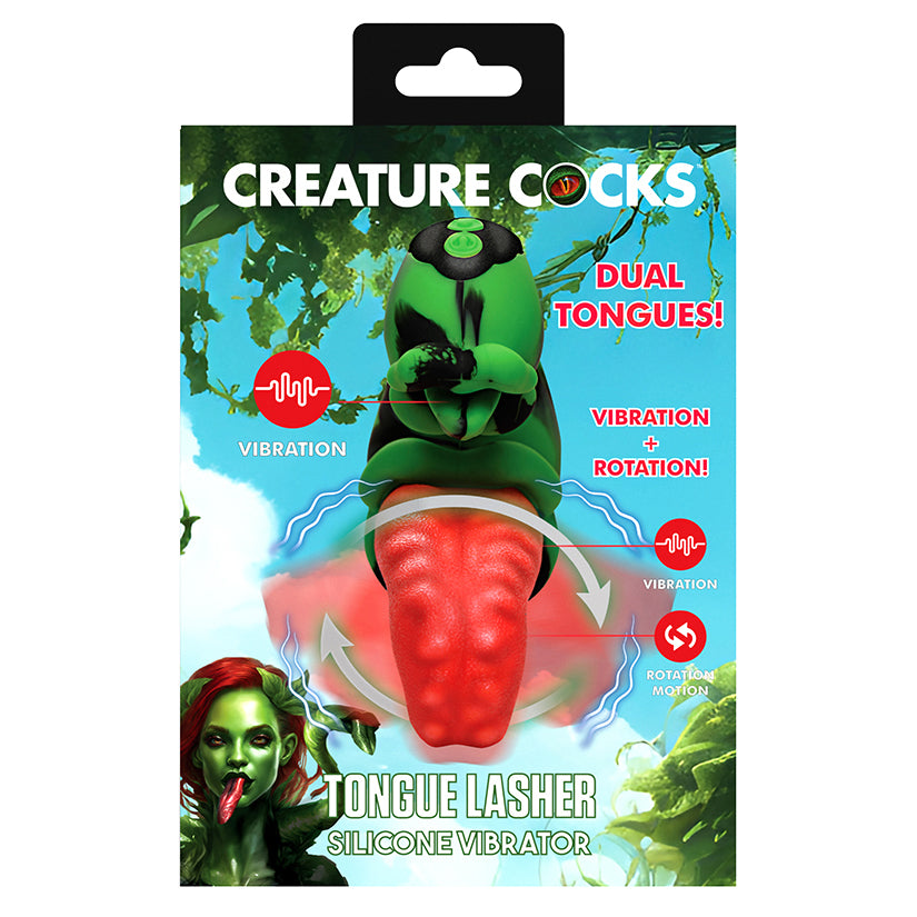 Creature Cocks Tongue Lasher Silicone Vibrator