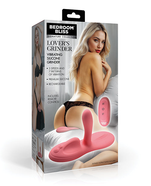 Bedroom Bliss Vibrating Silicone Grinder w/Remote