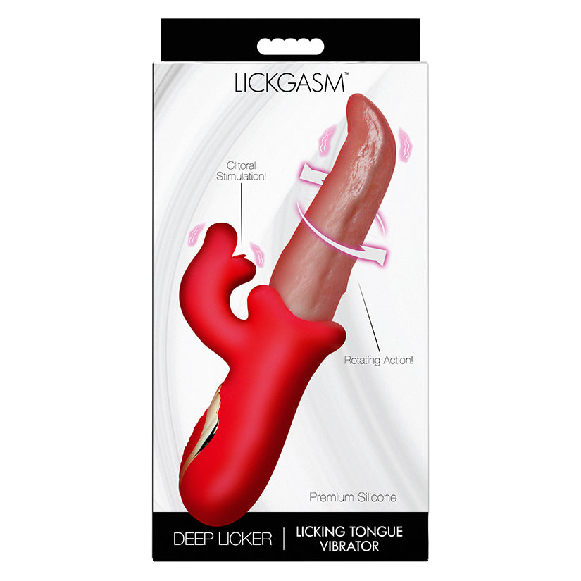 Lickgasm Deep Licker Licking Tongue Vibrator