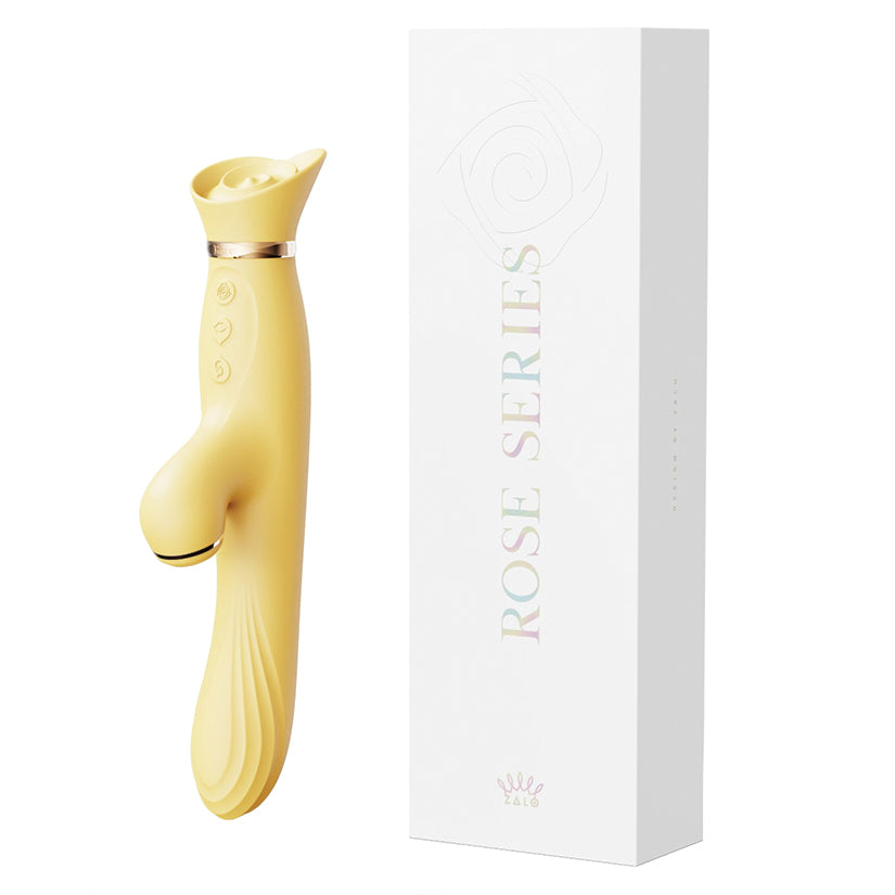 Zalo Rose Rabbit-Lemon Yellow [WS $45.00]