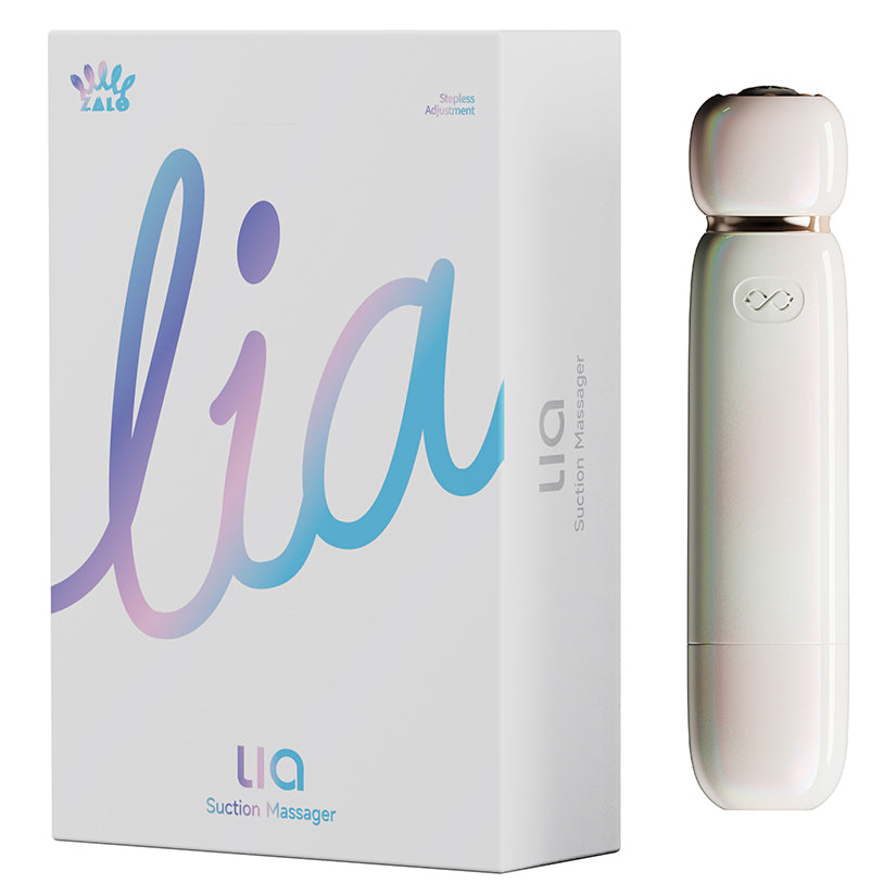 Zalo Lia Suction Massager-Floral White [WS $40.00]