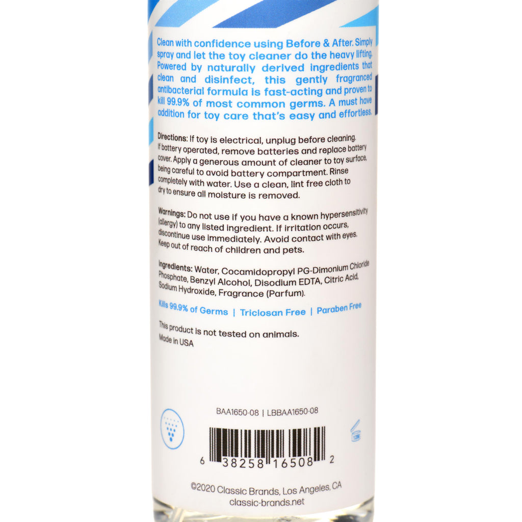 Before & After Spray Toy Cleaner 8.5oz