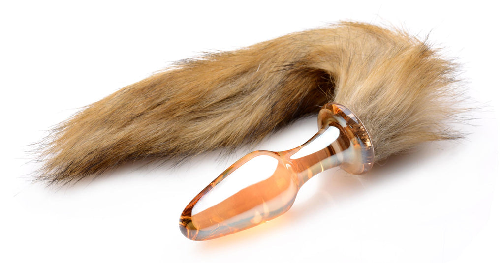 Tailz Fox Tail Anal Plug-Glass