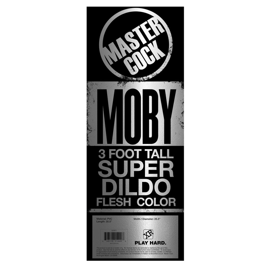 Moby Huge 3 Foot Tall Super Dildo - Flesh