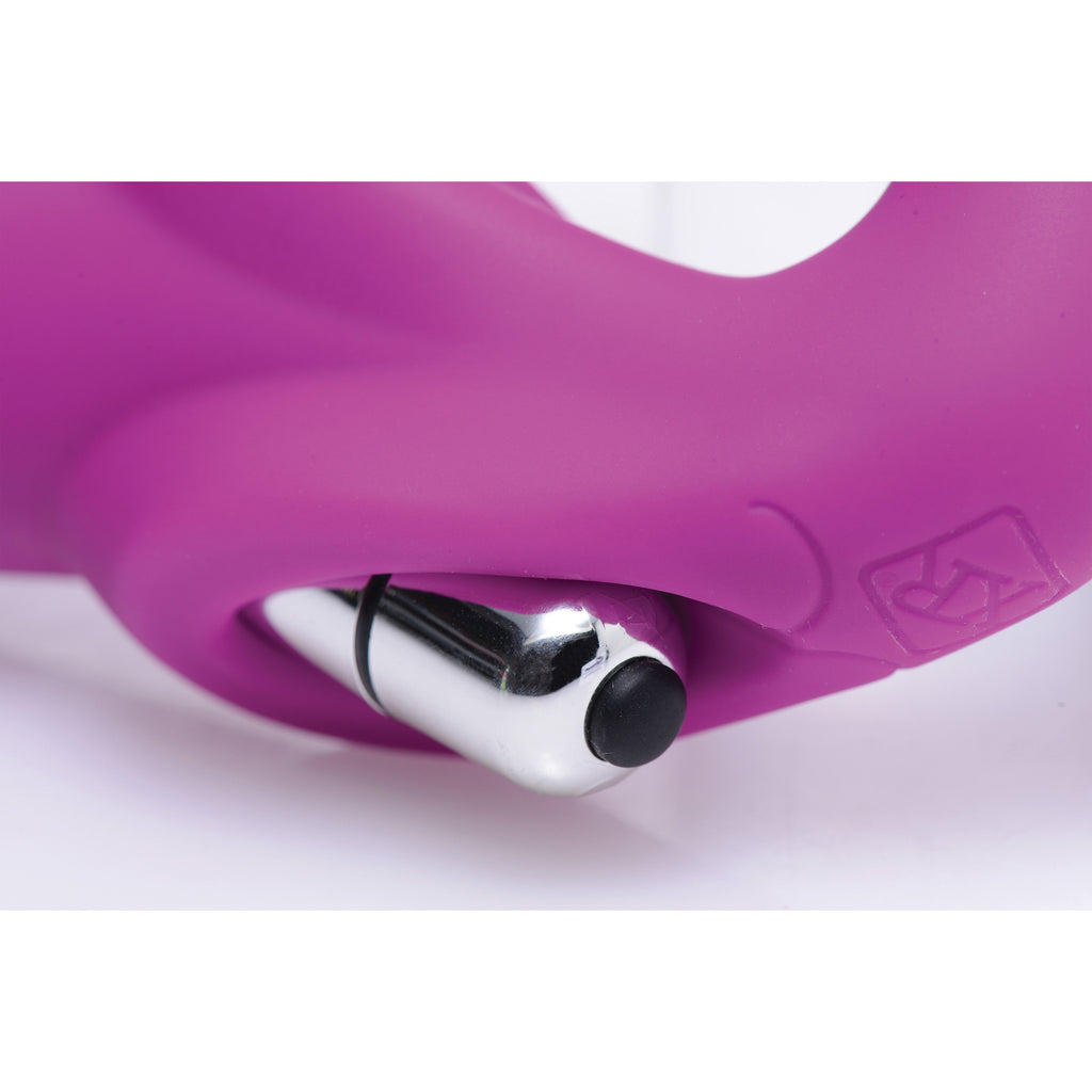 Strap U Evoke Vibrating Strapless Silicone Strap On Dildo