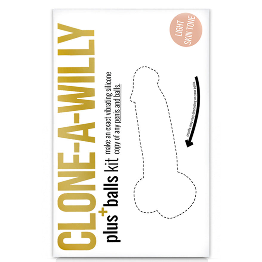 Clone-A-Willy Plus+ Balls Kit-Light Skin Tone