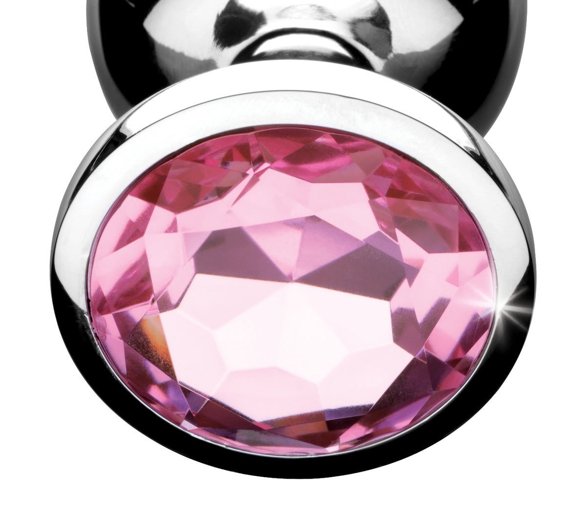 Booty Sparks Pink Gem Anal Plug-Large