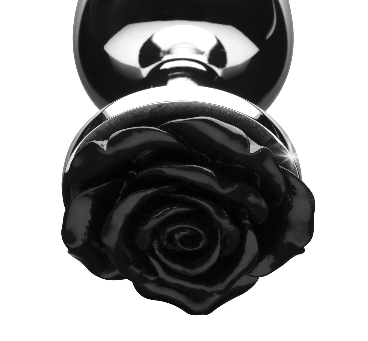Booty Sparks Black Rose Anal Plug-Medium