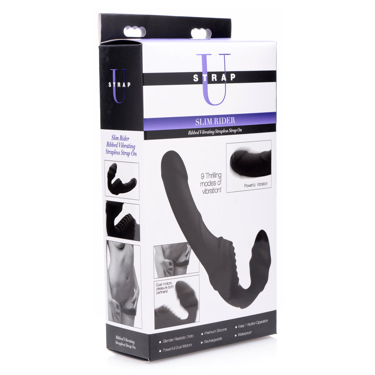 Strap U Slim Rider Strapless Strap On Vibe