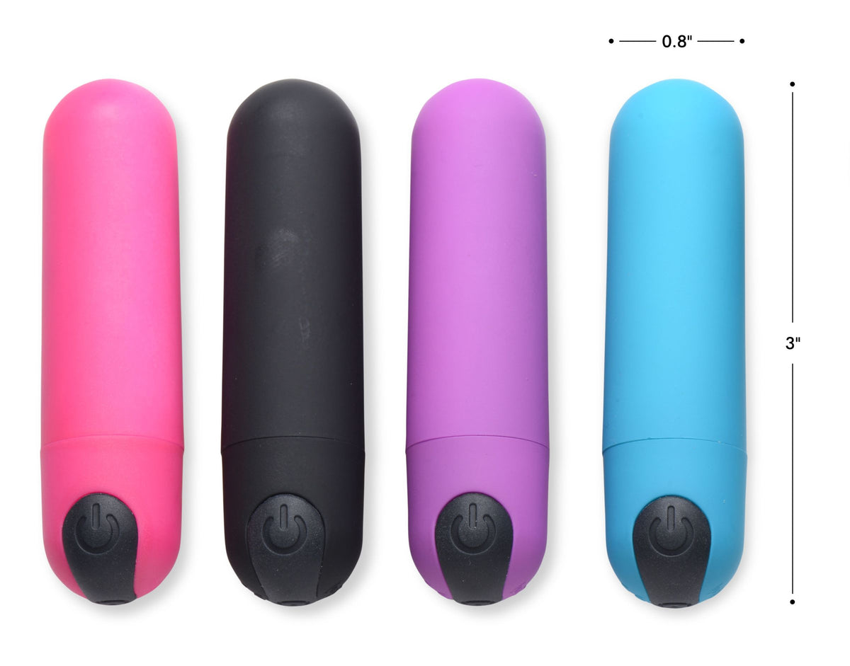 Bang Vibrating Bullet with Remote Control-Black