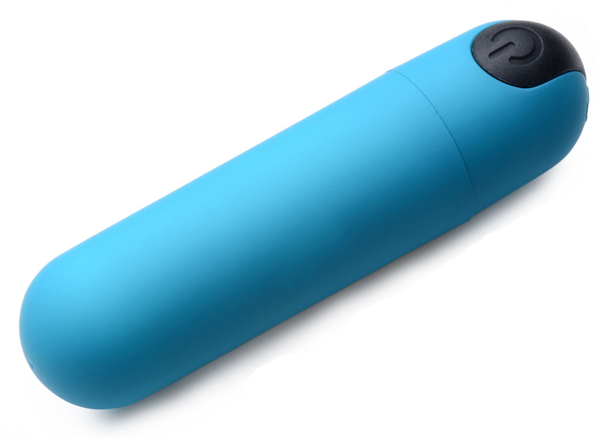 Bang Vibrating Bullet with Remote Control-Blue