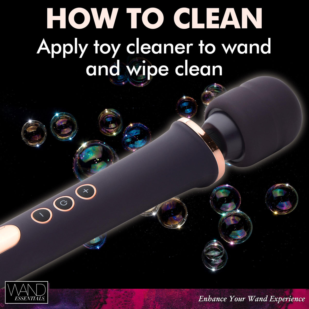 Wand Essentials 50X Scepter Silicone Wand Massager