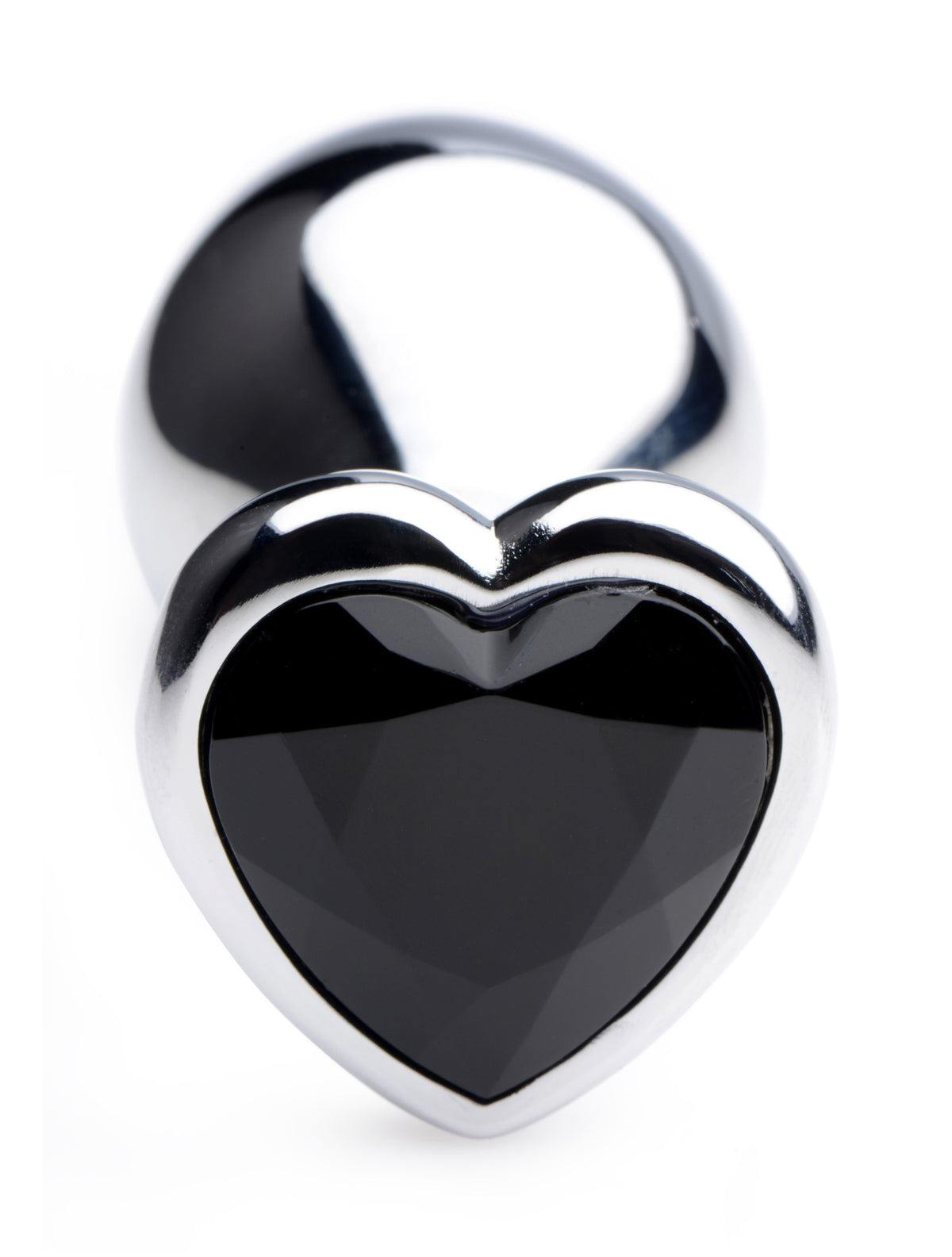 Booty Sparks Black Heart Gem Anal Plug-Medium
