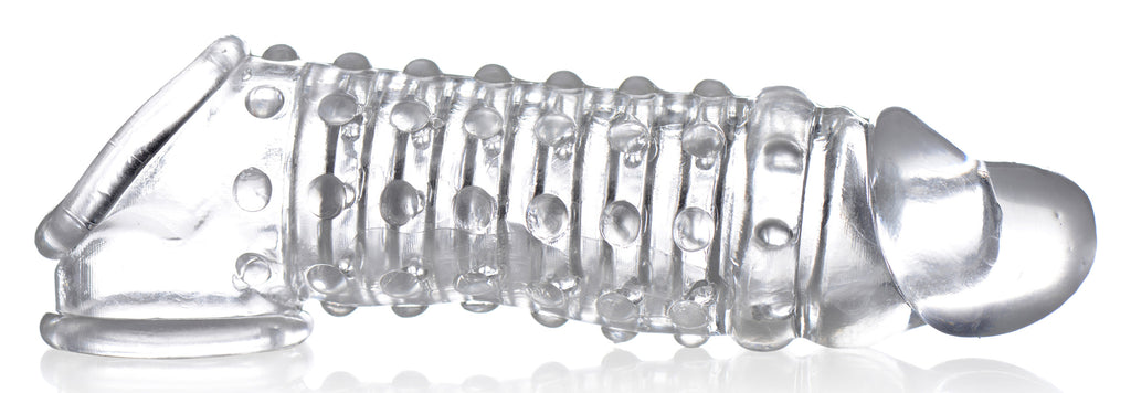 Size Matters Penis Enhancer Sleeve-Clear 1.5inch