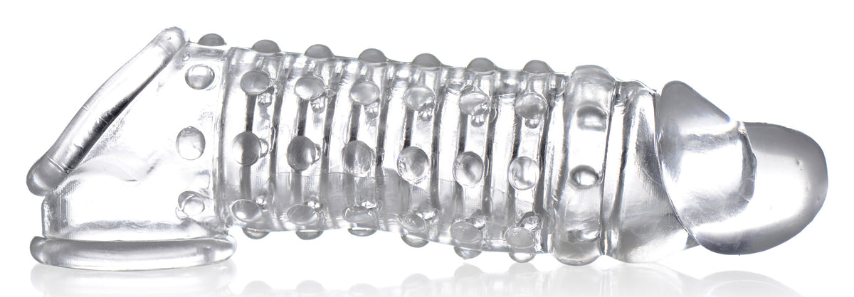 Size Matters Penis Enhancer Sleeve-Clear 1.5inch