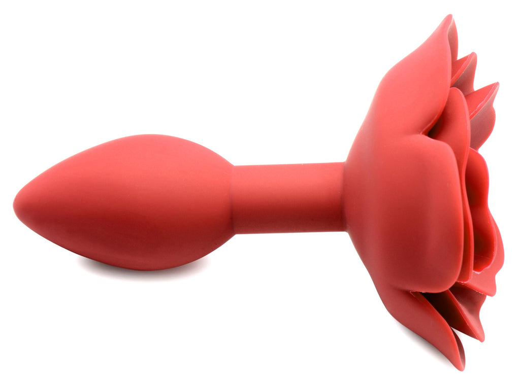 Master Series Booty Bloom Silicone Rose Anal Plug Small