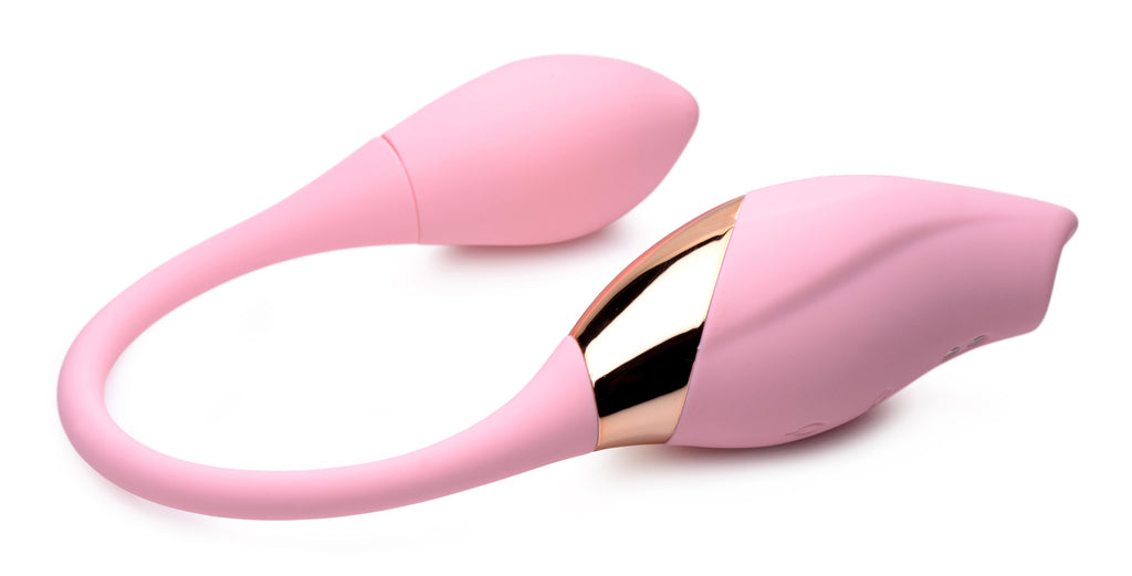 Shegasm 8x Tandem Plus Suction Clitoral Stimulator & Vibrating Egg